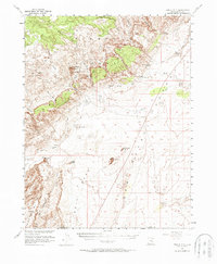 Download a high-resolution, GPS-compatible USGS topo map for Temple Mtn, UT (1988 edition)