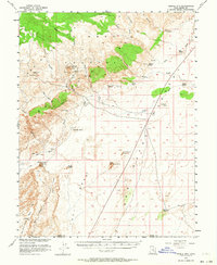 preview thumbnail of historical topo map of Emery County, UT in 1953