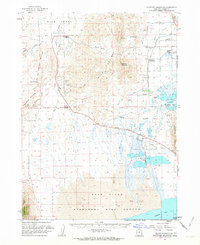 preview thumbnail of historical topo map of Box Elder County, UT in 1961