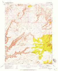 Download a high-resolution, GPS-compatible USGS topo map for The Knoll, UT (1958 edition)