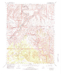 Download a high-resolution, GPS-compatible USGS topo map for The Needles, UT (1984 edition)