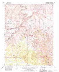 Download a high-resolution, GPS-compatible USGS topo map for The Needles, UT (1970 edition)