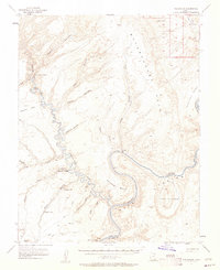 Download a high-resolution, GPS-compatible USGS topo map for The Rincon, UT (1961 edition)