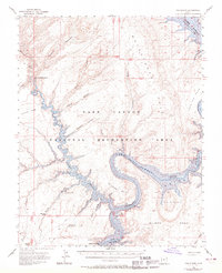 Download a high-resolution, GPS-compatible USGS topo map for The Rincon, UT (1970 edition)