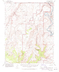 Download a high-resolution, GPS-compatible USGS topo map for The Spur, UT (1971 edition)