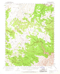 preview thumbnail of historical topo map of Emery County, UT in 1954
