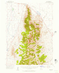 Download a high-resolution, GPS-compatible USGS topo map for Timpie, UT (1957 edition)