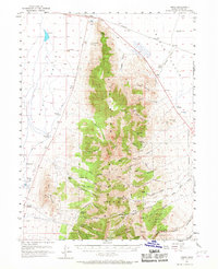 Download a high-resolution, GPS-compatible USGS topo map for Timpie, UT (1967 edition)