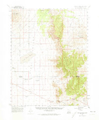 preview thumbnail of historical topo map of Millard County, UT in 1960