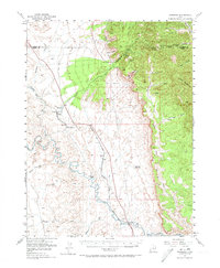 preview thumbnail of historical topo map of Emery County, UT in 1949