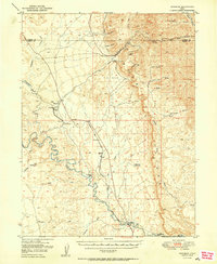 preview thumbnail of historical topo map of Emery County, UT in 1950