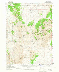 Download a high-resolution, GPS-compatible USGS topo map for Yost, UT (1967 edition)