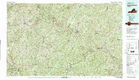 Download a high-resolution, GPS-compatible USGS topo map for Appomattox, VA (1982 edition)