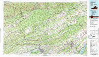 Download a high-resolution, GPS-compatible USGS topo map for Bristol, VA (1981 edition)