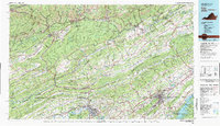 Download a high-resolution, GPS-compatible USGS topo map for Bristol, VA (1981 edition)