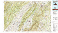 Download a high-resolution, GPS-compatible USGS topo map for Front Royal, VA (1989 edition)