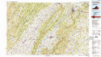 Download a high-resolution, GPS-compatible USGS topo map for Front Royal, VA (1989 edition)