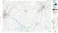 Download a high-resolution, GPS-compatible USGS topo map for Roanoke, VA (1986 edition)