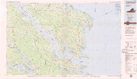Download a high-resolution, GPS-compatible USGS topo map for Tappahannock, VA (1985 edition)