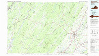 Download a high-resolution, GPS-compatible USGS topo map for Winchester, VA (1985 edition)