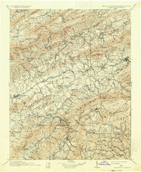Download a high-resolution, GPS-compatible USGS topo map for Abingdon, VA (1936 edition)