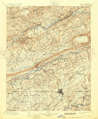 1902 Map of Bristol, 1932 Print