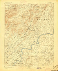 1892 Map of Buckingham