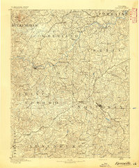 1891 Map of Farmville