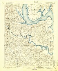 preview thumbnail of historical topo map of Caroline County, VA in 1894