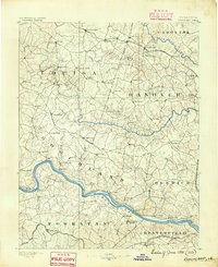 1890 Map of Goochland