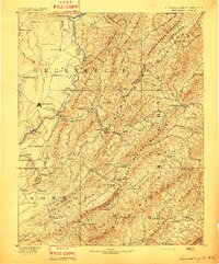 1891 Map of Lewisburg
