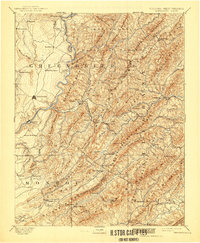 1891 Map of Lewisburg, 1941 Print
