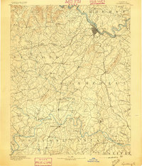 1892 Map of Lynchburg