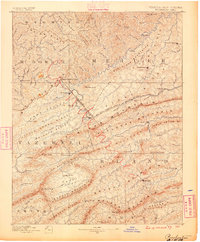 1887 Map of Pocahontas