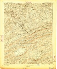 1895 Map of Pocahontas