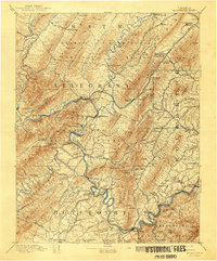 Download a high-resolution, GPS-compatible USGS topo map for Rockbridge, VA (1943 edition)
