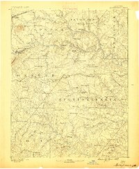 1887 Map of Spottsylvania
