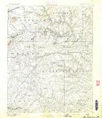 1892 Map of Spottsylvania