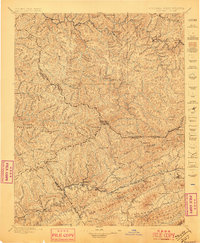 1897 Map of Tazewell