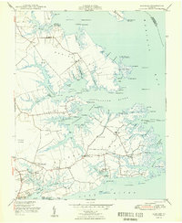 preview thumbnail of historical topo map of Gloucester County, VA in 1948