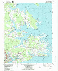 Download a high-resolution, GPS-compatible USGS topo map for Achilles, VA (1983 edition)