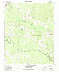 Download a high-resolution, GPS-compatible USGS topo map for Adams Grove, VA (1986 edition)