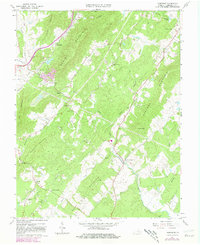 Download a high-resolution, GPS-compatible USGS topo map for Alberene, VA (1981 edition)