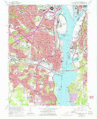 Download a high-resolution, GPS-compatible USGS topo map for Alexandria, VA (1977 edition)