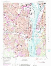 Download a high-resolution, GPS-compatible USGS topo map for Alexandria, VA (1989 edition)
