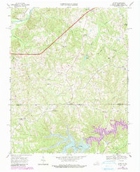 Download a high-resolution, GPS-compatible USGS topo map for Alton, VA (1990 edition)