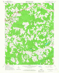 Download a high-resolution, GPS-compatible USGS topo map for Amelia Court House, VA (1968 edition)