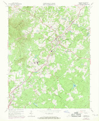 Download a high-resolution, GPS-compatible USGS topo map for Amherst, VA (1971 edition)