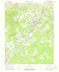 Download a high-resolution, GPS-compatible USGS topo map for Amherst, VA (1978 edition)