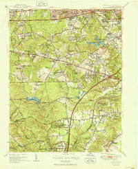Download a high-resolution, GPS-compatible USGS topo map for Annandale, VA (1951 edition)